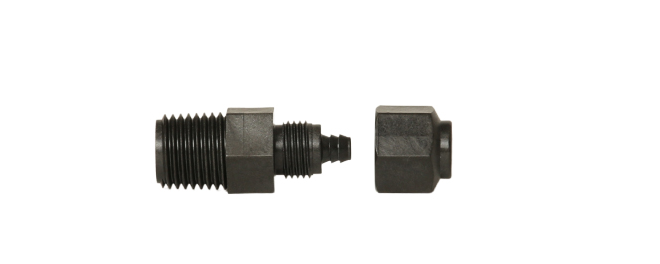 PEEK (Carbon Reinforced) Nut Type Fittings [Model Number: AL]