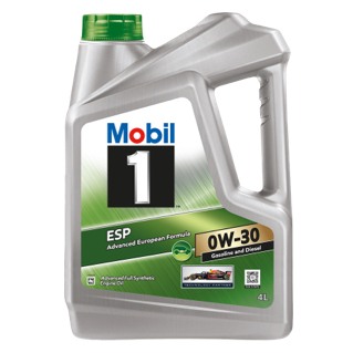 Mobil 1™ ESP 0W-30 - น้ำมันเครื่องยนต์สังเคราะห์แท้สมรรถนะสูง